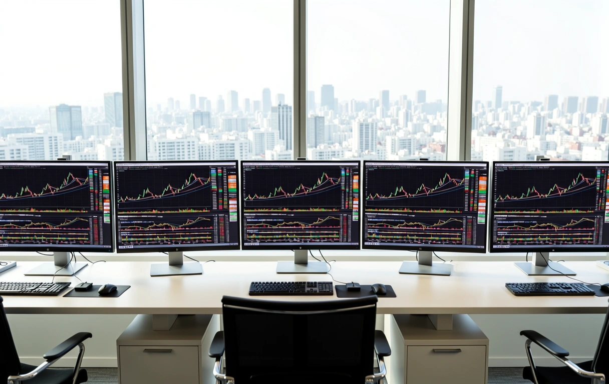 Modern Financial Workspace